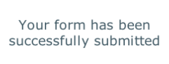 Your form has been successfully submitted